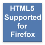 Logo of HTML5 Supported for Firefox android Application 